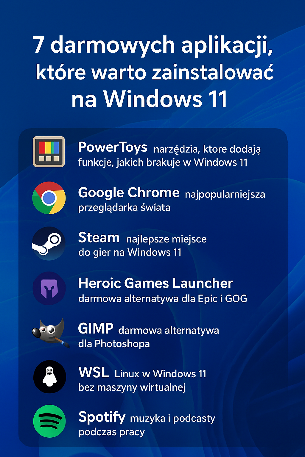 Windows Pl Najlepsze darmowe aplikacje do zainstalowania na Windows 11 - Programy ...