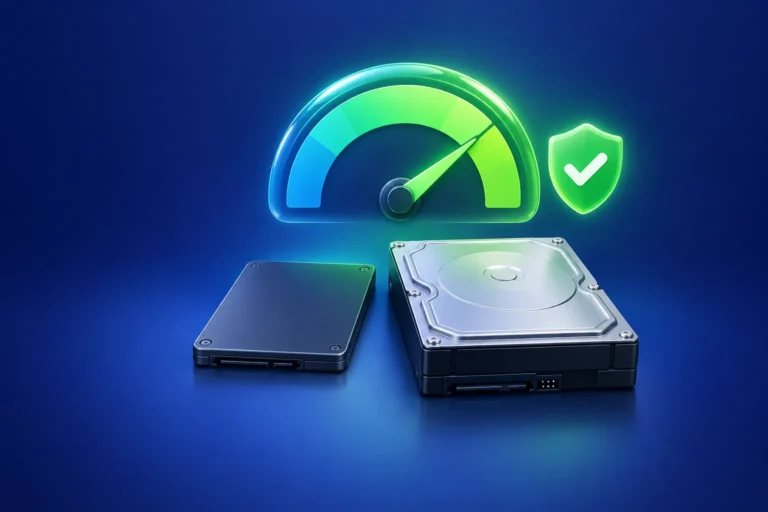 Dysk SSD i HDD pod wskaźnikiem stanu dysku – sprawdzanie S.M.A.R.T. w CrystalDiskInfo